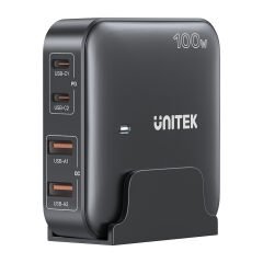 Unitek 100W Masaüstü Şarj İstasyonu Siyah (P1229ABK)
