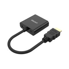 UNITEK HDMI TO VGA SES DESTEKLİ 1080P (Y-6333)