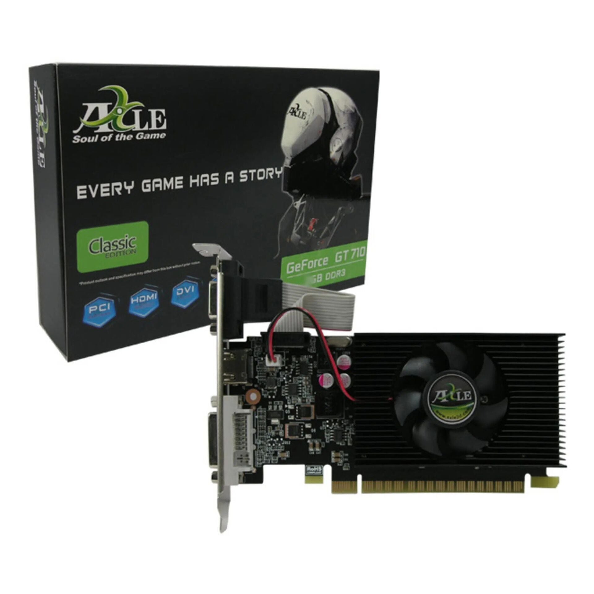 AXLE GEFORCE GT710 2GB DDR3 64Bit GT710/2GD3P4CDIL
