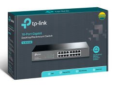 TP-LINK TL-SG1016D 16PORT 10/100/1000 YÖNETİLEMEZ SWITCH