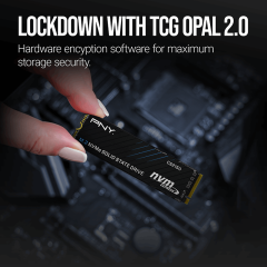 PNY CS2150 2TB  10200/8500 NVMe PCIe Gen5x4 M.2 SSD (M280CS2150-2TB-TB)