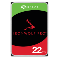 22TB SEAGATE IRONWOLF 7200 512M NAS ST22000NT001