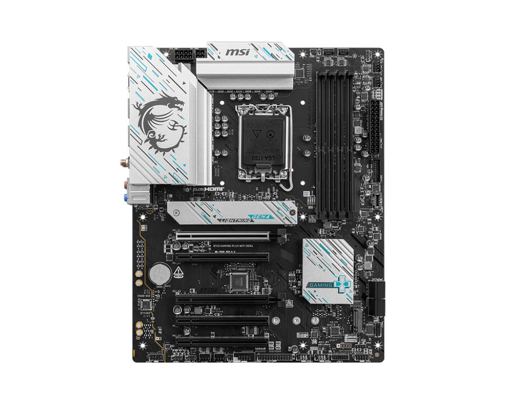 MSI B760 GAMING PLUS WIFI DDR4 M.2 ATX 1700p