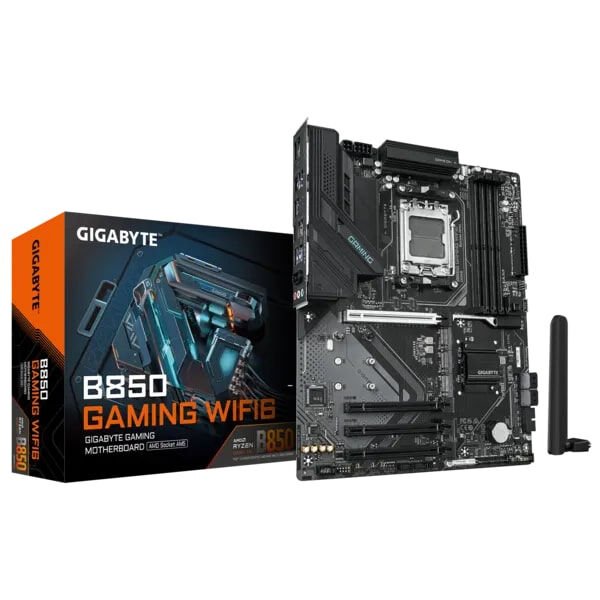 GIGABYTE ANAKART AMD AM5 ATX B850 GAMING WIFI6