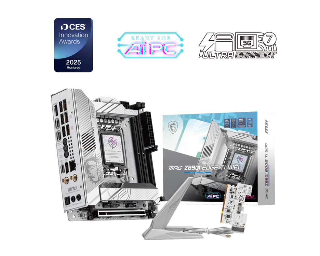 MSI MPG Z890I EDGE TI WIFI SOKET 1851 DDR5 8600MHZ