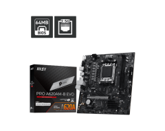 MSI PRO A620AM-B EVO AM5 DDR5 6800(OC) ANAKART