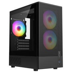 FRISBY FC-8975B 550W 3X RGB GAMİNG KASA