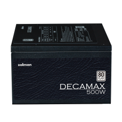ZALMAN DECAMAX 500W ZM500-LX3 80+ STANDARD POWER SUPPLY