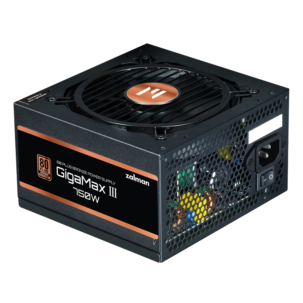 ZALMAN GIGAMAX III  750W ZM750-GV3 80+ BRONZE POWER SUPPLY