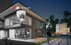 hikvision hybrid light kamera sesli ip dome kamera
