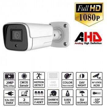 ezcool ez-2040hd 2mp ahd bullet kamera 3.6mm