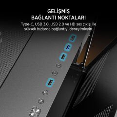 JAMES DONKEY STARK S800 4X ARGB GAMING KASA 650W