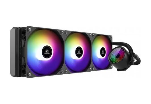 Segotep Bevere 360 Argb Siyah Sıvı İşlemci Soğutucusu Am5 Ve Lga1700 Uyumlu