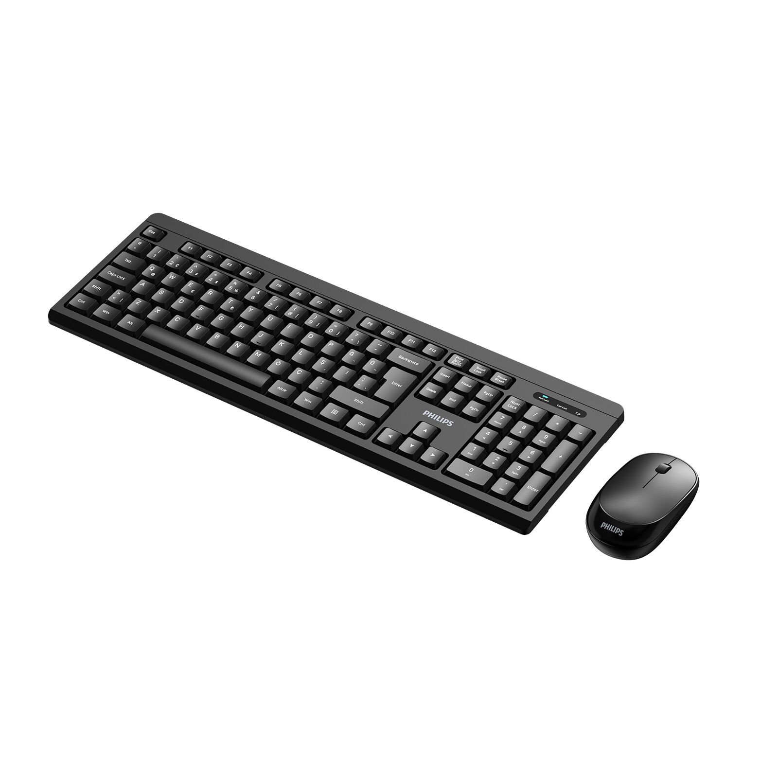 PHILIPS KABLOSUZ  KLAVYE&MOUSE SET SPT6324 SİYAH