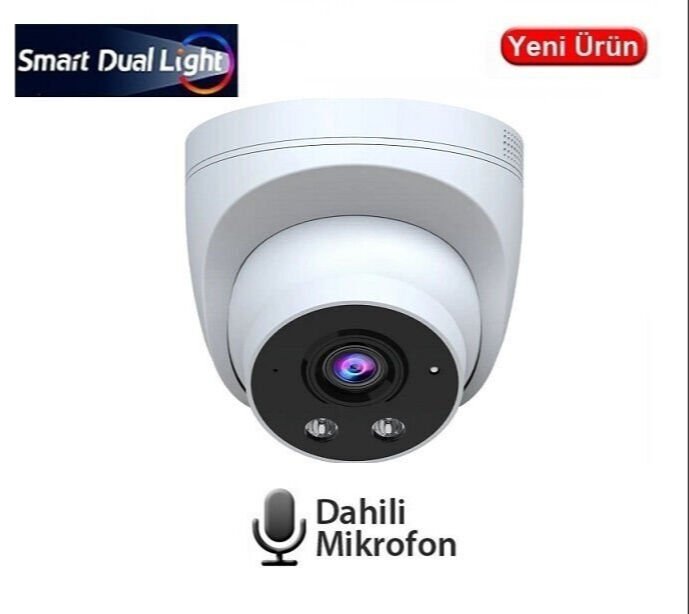 5mp ip dome kamera ezcool güvenlik kamerası
