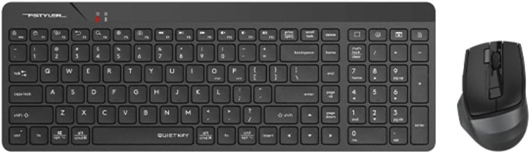 A4 TECH FG2400 Q 2.4 GHZ AİR2 SİYAH KLAVYE+MOUSE