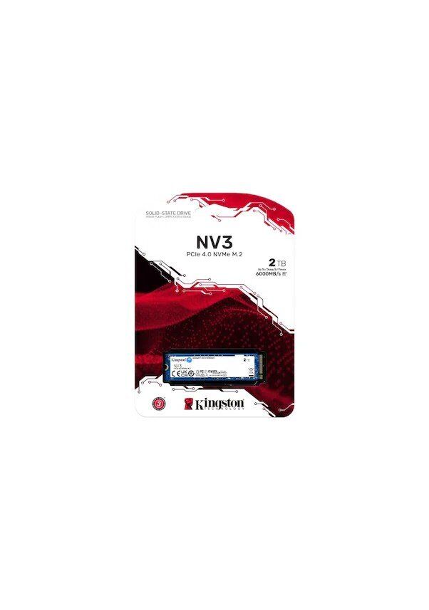 Kıngston Snv3s/2000g 2 Tb 6000/5000 Mb/s M.2 Nvme Ssd