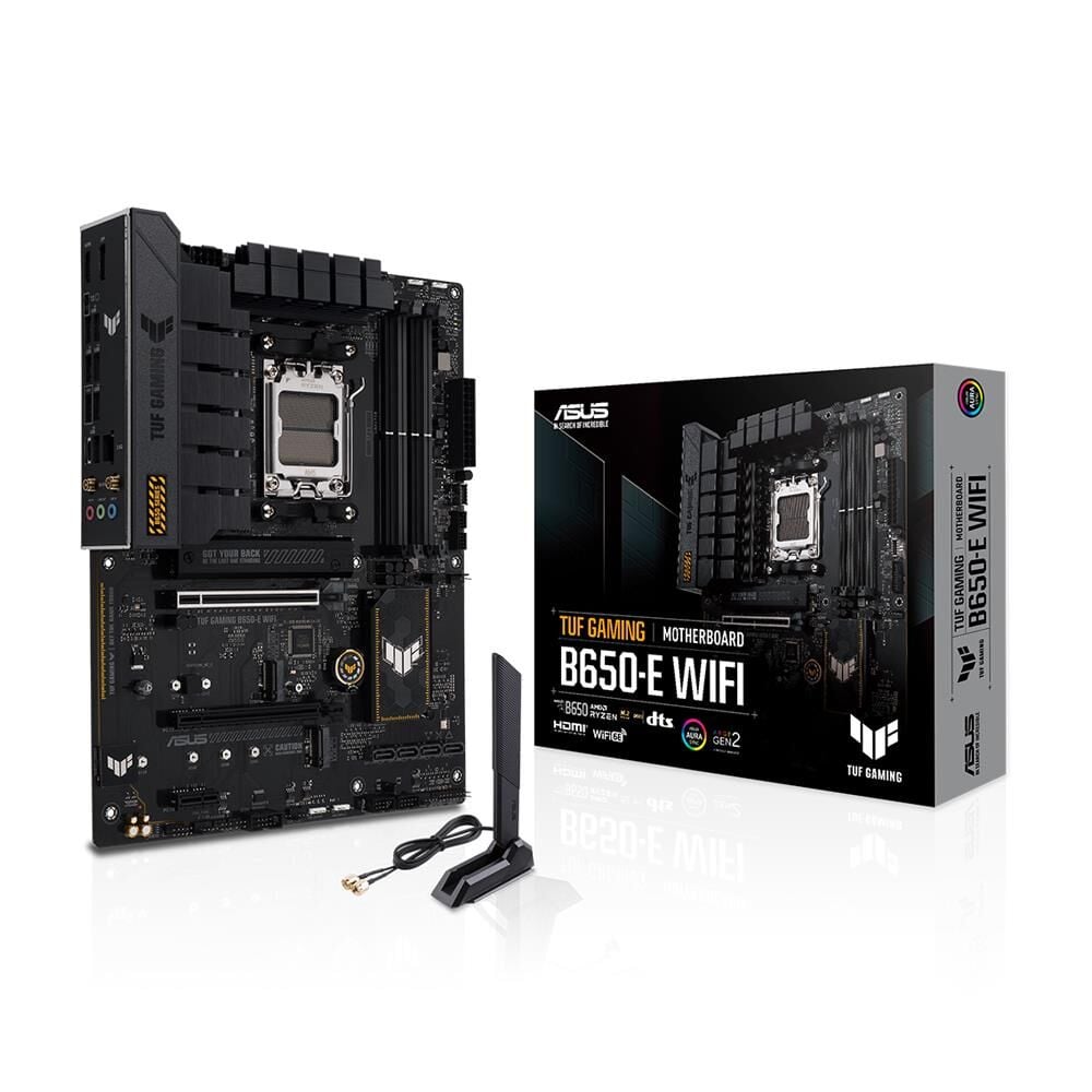 ASUS TUF GAMING B650-E WIFI DDR5 8000+(OC) DP HDMI ATX AM5