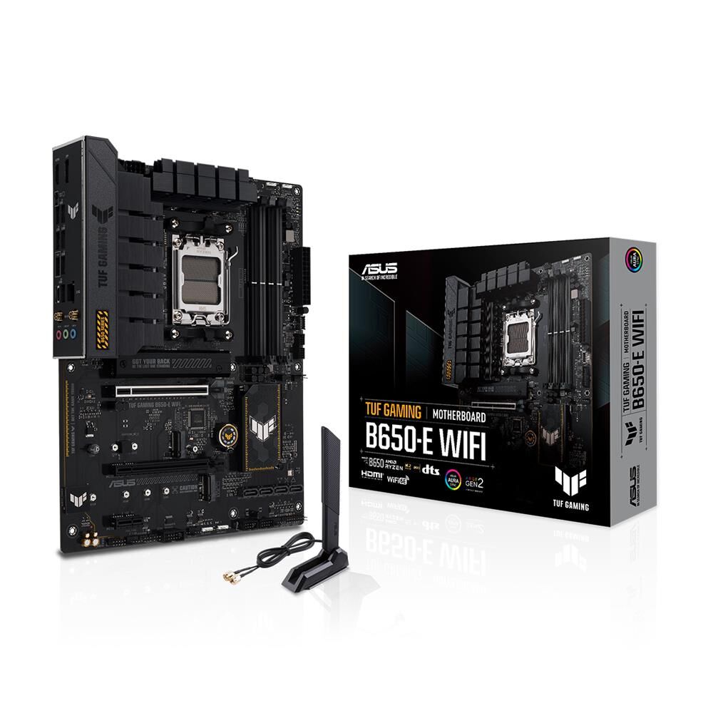 ASUS TUF GAMING B650-E WIFI DDR5 8000+(OC) DP HDMI ATX AM5