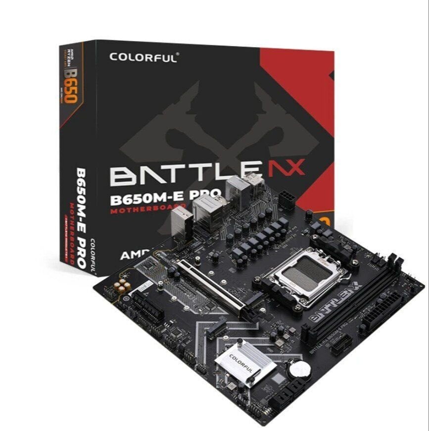 Colorful Battle Ax B650m-e Pro V14 DDR5 7600MHz mATX gaming anakart