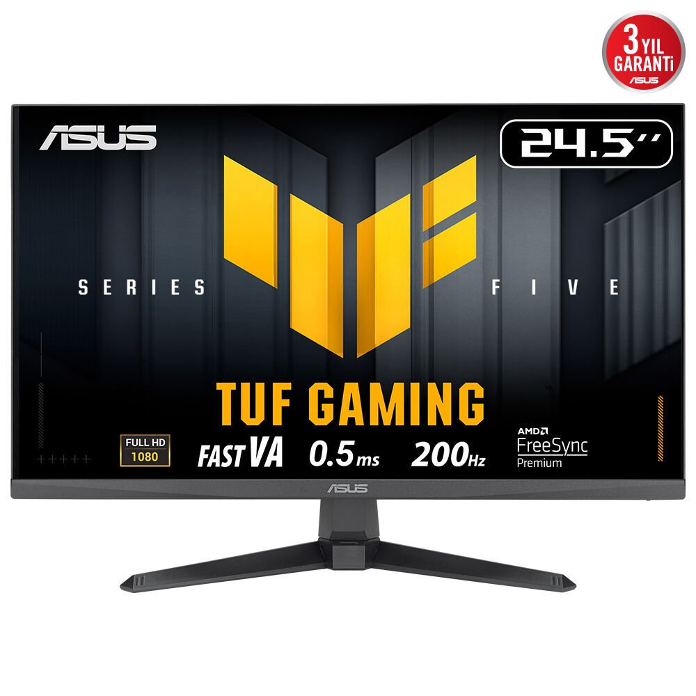 ASUS TUF GAMING VG257Q5A 24.5" 200HZ 0.5MS MONITOR