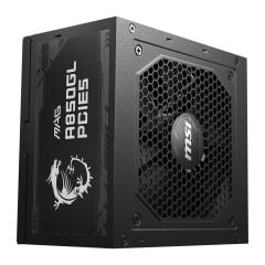 MSI MAG A850GL PCIE5 850W 80+ Gold PCIe5.0 Tam Modüler Siyah Güç Kaynağı