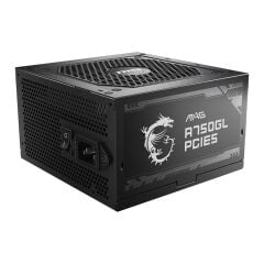 MSI MAG A750GL PCIE5 750W 80+ Gold PCIe5.0 Tam Modüler Siyah Güç Kaynağı