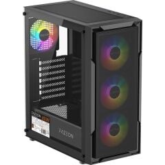 Fazeon F11 650W 80+ Bronze Mesh Rgb 4X120MM Fanlı Atx Siyah Gamıng Kasa
