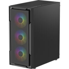 Fazeon F11 650W 80+ Bronze Mesh Rgb 4X120MM Fanlı Atx Siyah Gamıng Kasa