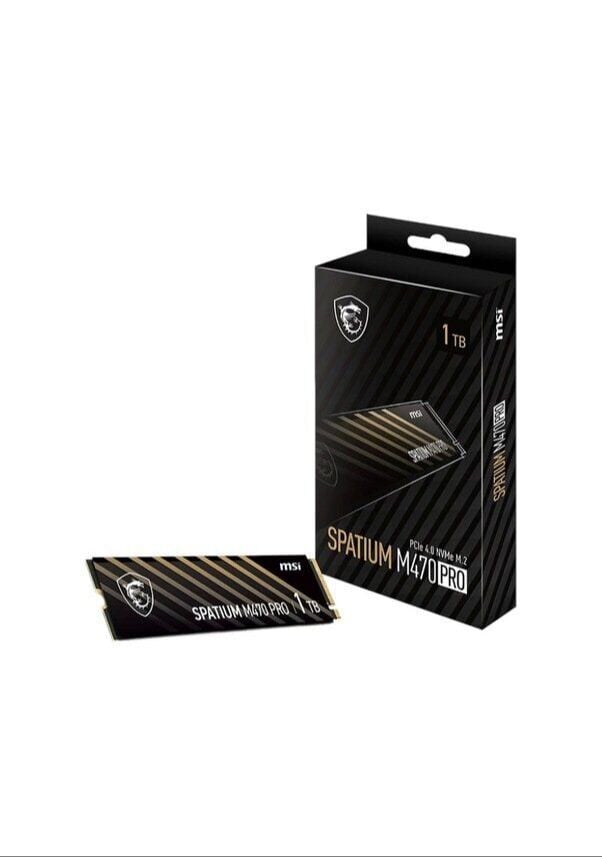 msi spatium m470 pro 1tb pcie 4.0 m2 ssd