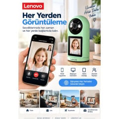 lenovo c17c 3mp ptz iç mekan kamera
