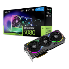 PNY RTX 5080 EPIC-X ARGB OC 16GB GDDR7 256Bit Ekran Kartı VCG508016TFXXPB1-O
